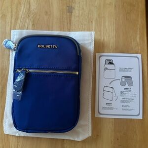 Bolsetta Blue Waist Bag